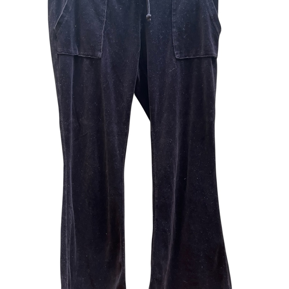 Juicy couture Lowrise bell bottom velour pants size medium - Picture 5 of 12